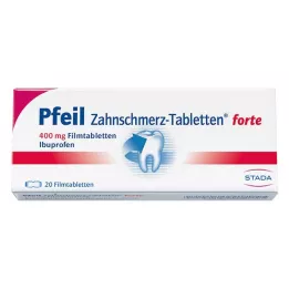 PFEIL Compresse Mal di Denti Forte compresse rivestite con film, 20 pz