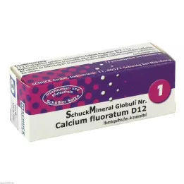 SCHUCKMINERAL globuli 1 calcio fluoratum D12, 7,5 g