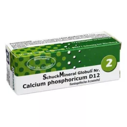 SCHUCKMINERAL globuli 2 calcio fosforico d 12, 7,5 g
