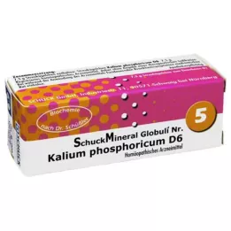 SCHUCKMINERAL globuli 5 potassio fosforico d6, 7,5 g