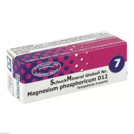 SCHUCKMINERAL globuli 7 magnesio fosforico D12, 7,5 g