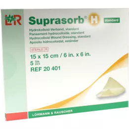 Suprasorb H Associazione idrocelloidale standard 15x15 cm, 5 pz
