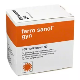 FERRO SANOL capsule rigide gyn con pellet rivestiti con msr, 100 pz