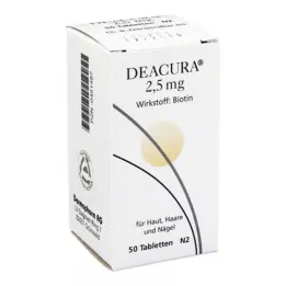 DEACURA compresse da 2,5 mg, 50 ore