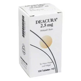 DEACURA compresse da 2,5 mg, 100 ore