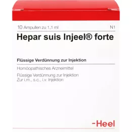 HEPAR SUIS Injeel Forte ampoule, 10 pz