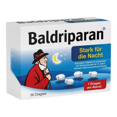 BALDRIPARAN Compresse rivestite forti per la notte, 60 pz