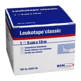 LEUKOTAPE classico 5 cmx10 m bianco, 1 pz