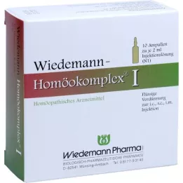 WIEDEMANN Homeo Complex I ampoule, 10x2 ml