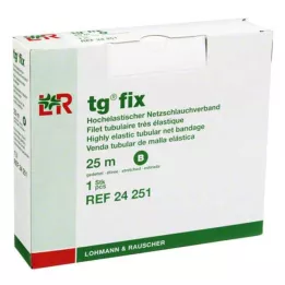 TG Fissare la benda di rete B 25 m bianca, 1 pz