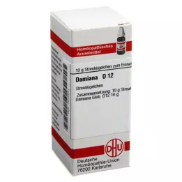 DAMIANA D 12 Globuli, 10 g