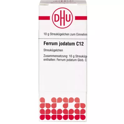 FERRUM JODATUM C 12 Globuli, 10 g