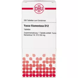 YUCCA FILAMENTOSA D 12 compresse, 200 pz