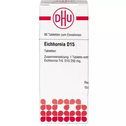 EICHHORNIA D 15 compresse, 80 pz