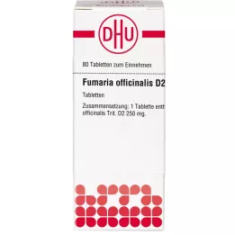 FUMARIA OFFICINALIS D 2 compresse, 80 pz