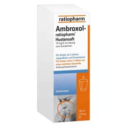 AMBROXOL-sciroppo per la tosse ratiopharm, 100 ml