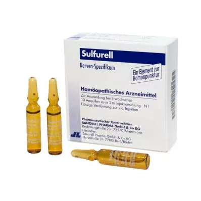 SULFURELL ampoule, 10x2 ml SULFURELL ampoule, 10x2 ml