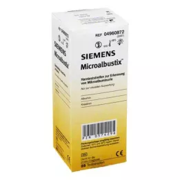 MICROALBUSTIX Strisce reattive per urine valutabili visivamente, 25 pz