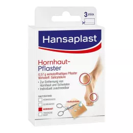 HANSAPLAST Cerotto per calli, 3 pezzi
