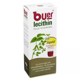 BUER LECITHIN Plus Vitamine liquide, 750 ml