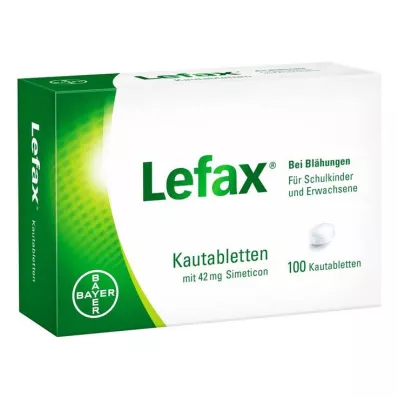 LEFAX Compresse masticabili, 100 pz LEFAX Compresse masticabili, 100 pz