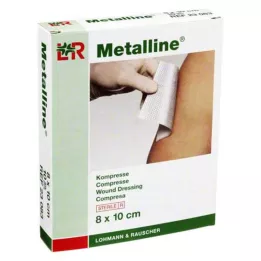 METALLINE Compresse 8x10 cm sterili, 10 pz