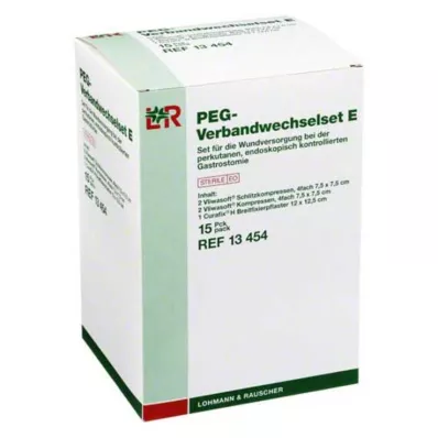 PEG Set di cambio medicazione E, 15 pezzi
