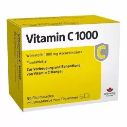 VITAMIN C 1000 compresse rivestite con film, 50 pz
