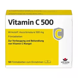 VITAMIN C 500 compresse rivestite con film, 50 pz