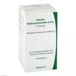 SOLUTIO IDROSSICHINA. 0,4%, 200 ml