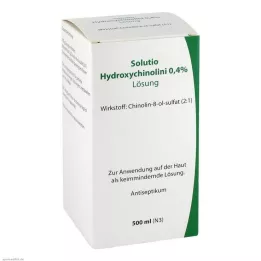 SOLUTIO IDROSSICHINA. 0,4%, 500 ml