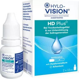 HYLO-VISION HD più colliri, 2x15 ml