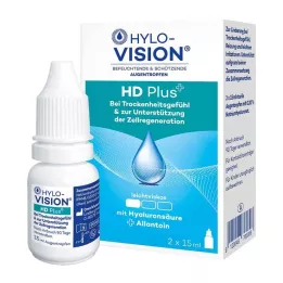 HYLO-VISION HD Più collirio, 2X15 ml