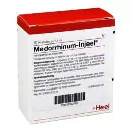 MEDORRHINUM Injeel ampoule, 10 pz