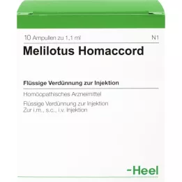 MELILOTUS HOMACCORD AMPOULE, 10 pz