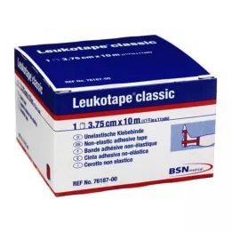 LEUKOTAPE Classico 3,75 cmx10 m rosso, 1 pezzo