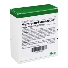MEZEREUM HOMACCORD AMPOULE, 10 pz
