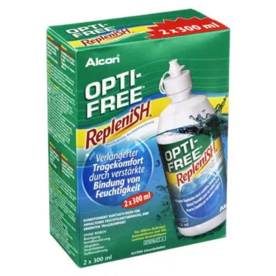 OPTI-FREE RepleniSH Soluzione disinfettante multifunzionale, 2X300 ml OPTI-FREE RepleniSH Soluzione disinfettante multifunzionale, 2X300 ml