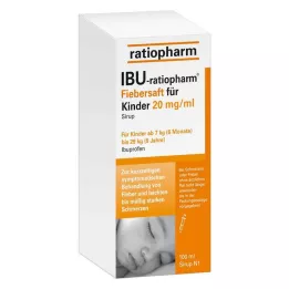 IBU-RATIOPHARM Sciroppo per la febbre per bambini 20 mg/ml, 100 ml