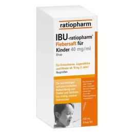 IBU-RATIOPHARM Sciroppo per la febbre per bambini 40 mg/ml, 100 ml