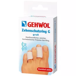 GEHWOL Anello di protezione per le dita in gel polimerico G grande, 2 pezzi