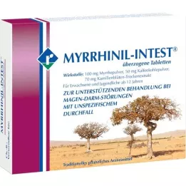 MYRRHINIL INTEST compresse in eccesso, 50 pz
