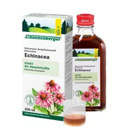 ECHINACEA SAFT Succhi di piante medicinali Schoenenberger, 3X200 ml