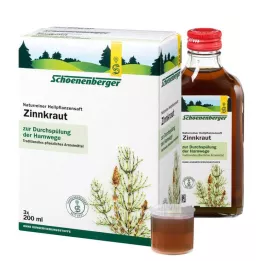 ZINNKRAUT SAFT Succhi di piante medicinali Schoenenberger, 3X200 ml