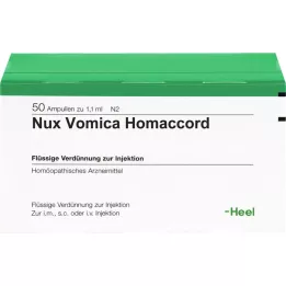NUX VOMICA HOMACCORD, 50 pz