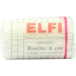 Benda elastica di fissaggio Dracoelfi 6 cm x 4 m per violoncello increspato, 1 pezzo