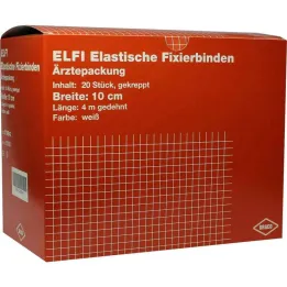 Benda elastica di fissaggio Dracoelfi 10cmx4m crespata, 20 pz