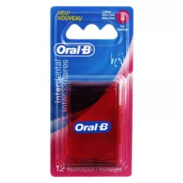 ORAL-B Spazzolini interdentali ultra fini 1,9 mm confezione di ricambio, 12 pz