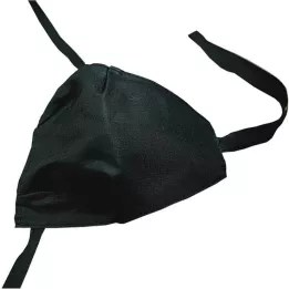 OHRENBINDE triangolare medio nero, 1 pezzo