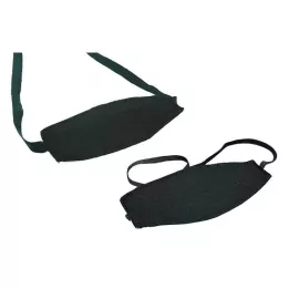 AUGENBINDE ovale con elastico nero, 1 pezzo